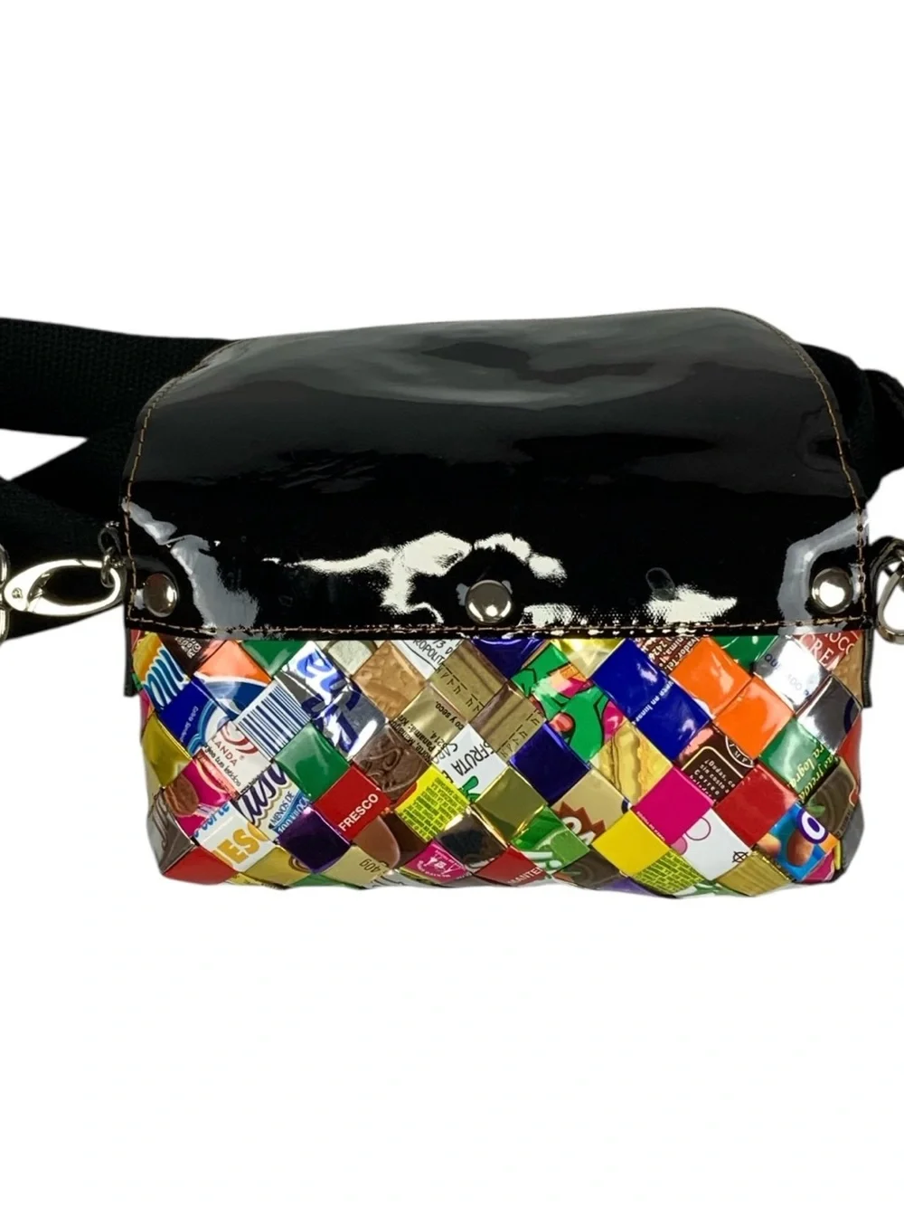 Nahui Ollim Patent Handbag